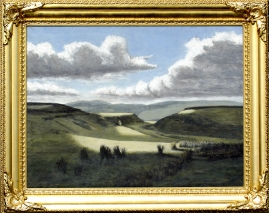 Sunlight Over the Hills Perthshire