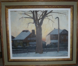 Winter in Epsom Suburbs